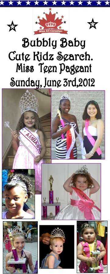 FANTASY PAGEANT - WOODBINE MALL - SUNDAY JUNE 3RD, 2012 - ETOBICOKE, ONTARIO