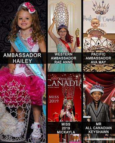 Miss All Canadian Pageants Canadian Babies Children Teens Pageant